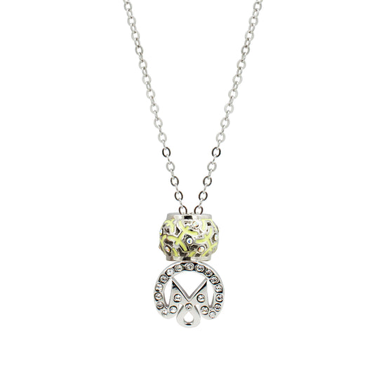 925 Silver Zodiac Charm Necklace (Pisces)