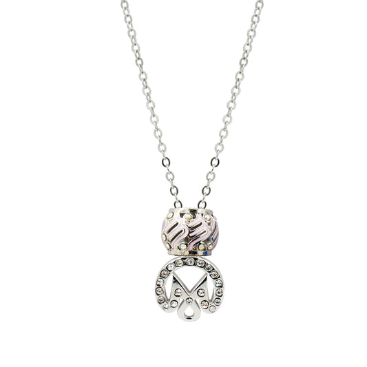 925 Silver Zodiac Charm Necklace (Scorpio)