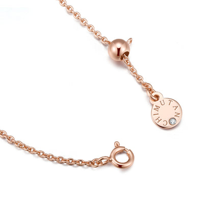 CHIMUTAN LETTERING BRACELET(ROSEGOLD) image 10