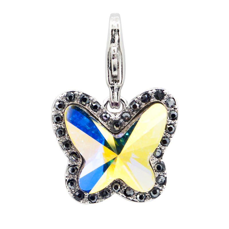 MULTICOLOR BUTTERFLY CHARM image 0