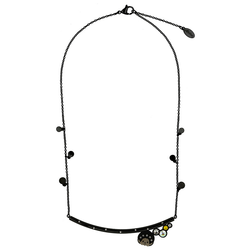THE SMILE NECKLACE(BLACK) image 0