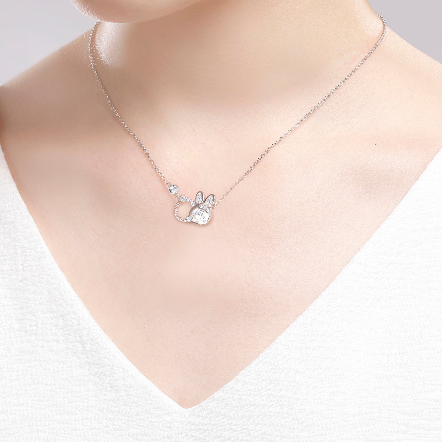 CHIMUTAN LETTERING NECKLACE(SILVER) image 2