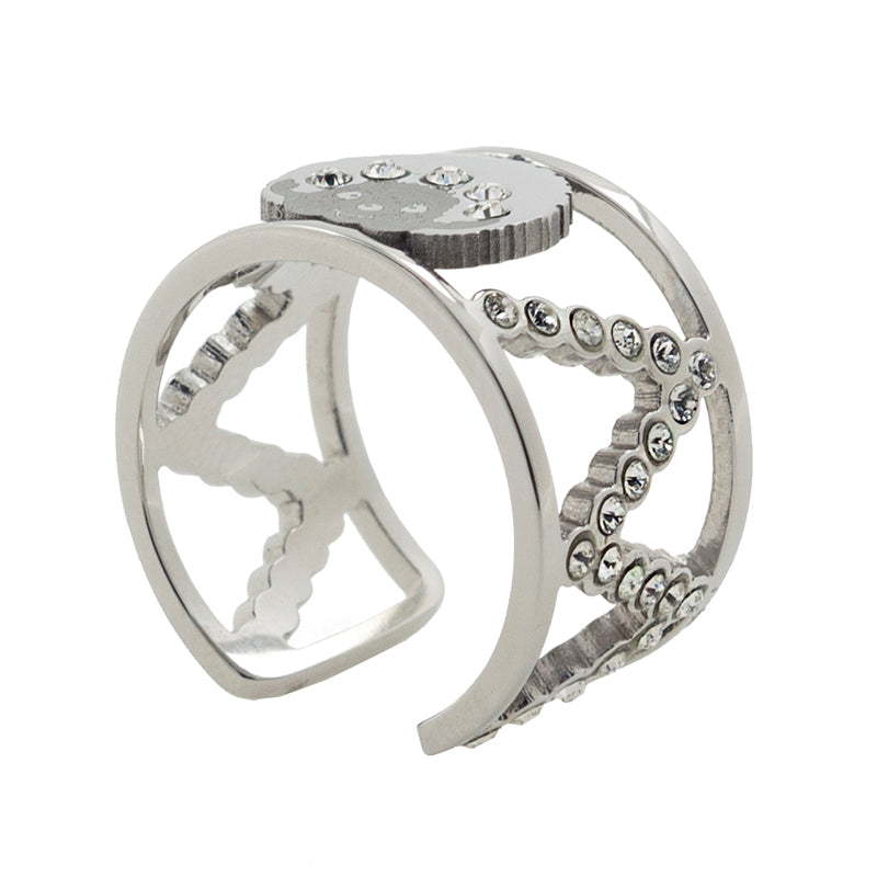 LOGOMANIA RING(WHITE) image 5