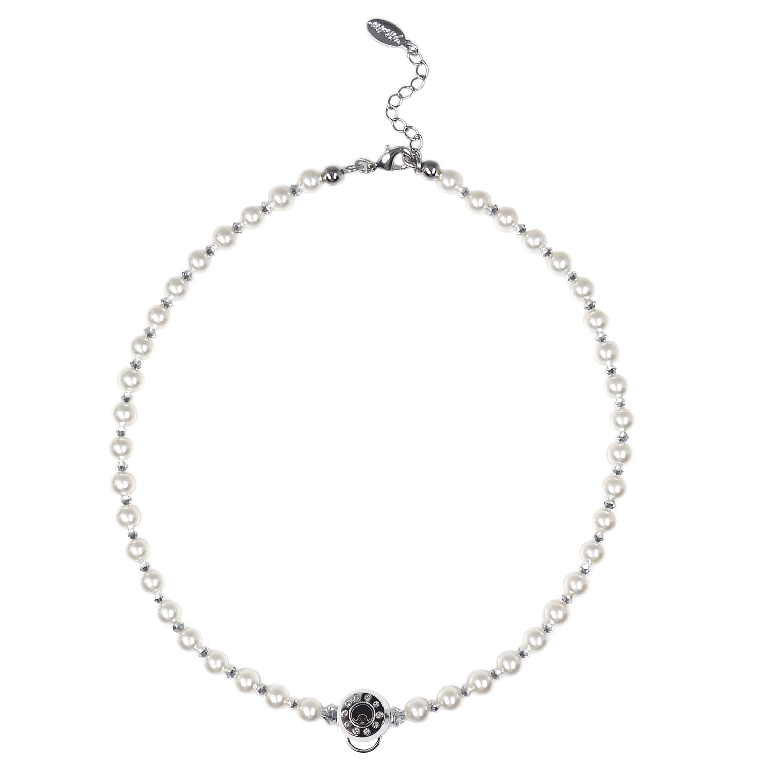 6MM PEARL NECKLACE(CREAMROSE) image 0