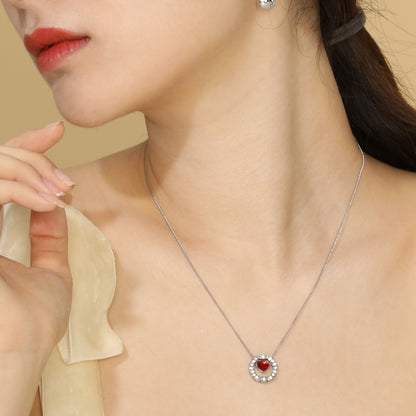 FANCY CIRCLE EARRINGS(SILVER) image 14