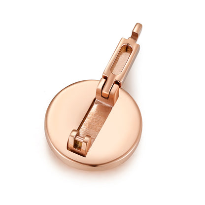 LEATHER CHOKER (ROSEGOLD) image 14