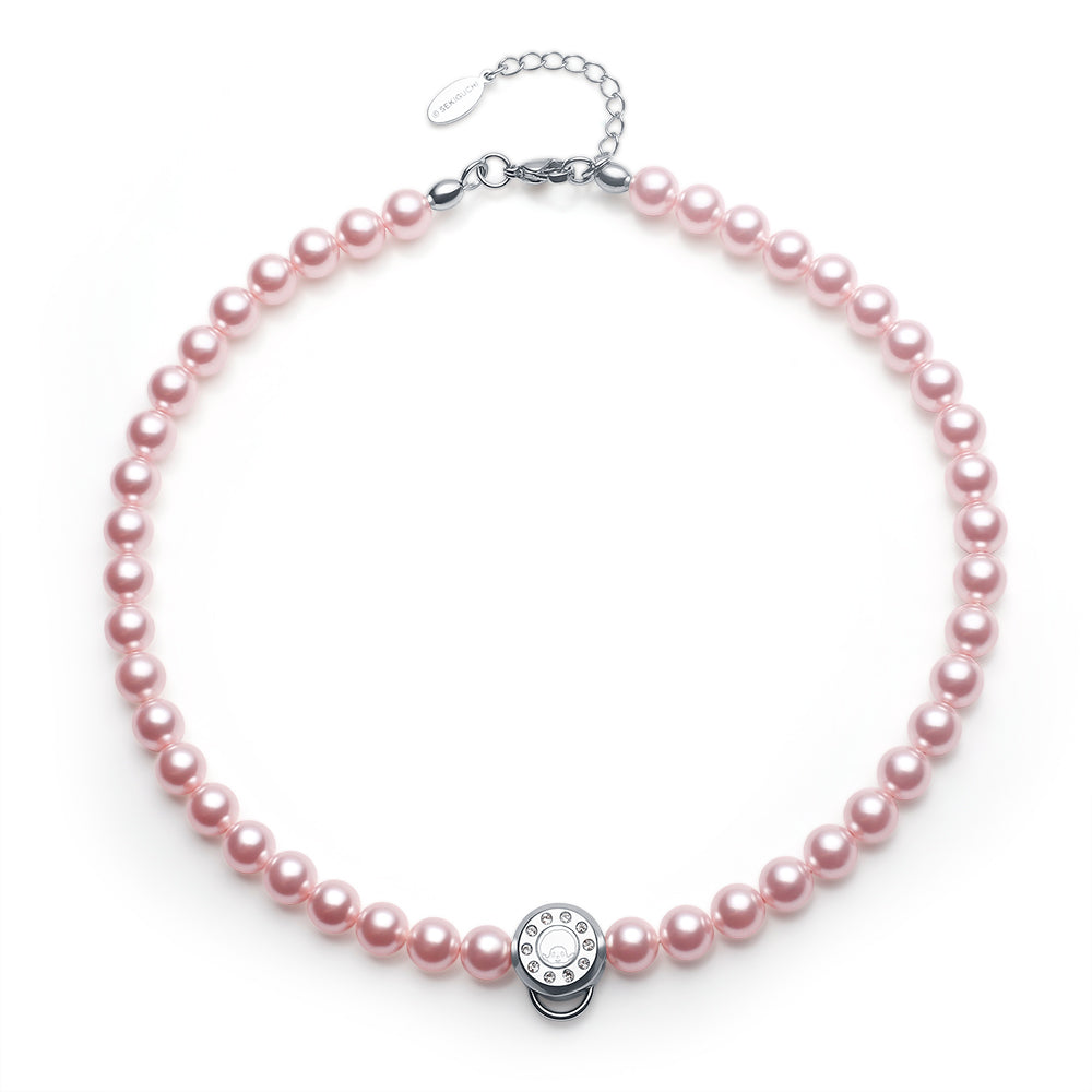 8MM PEARL NECKLACE(ROSALINE) image 0