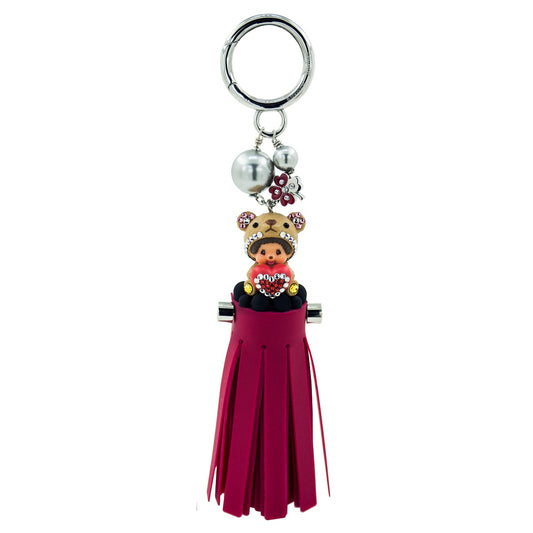 CLOVER TASSEL BAGCHARM(RED) image 0
