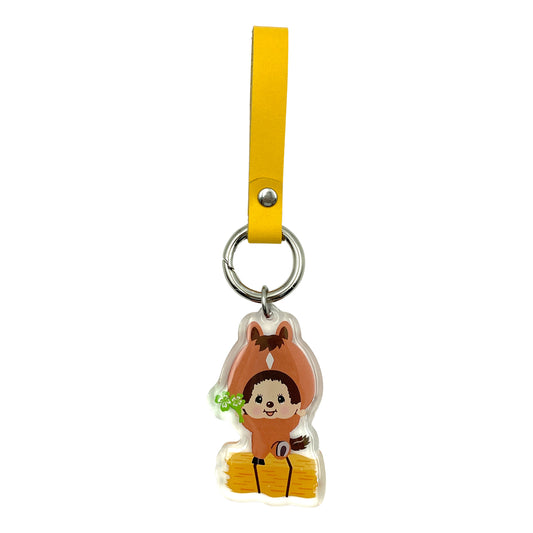 LEATHER STRAP KEYCHAIN(HORSE) image 0