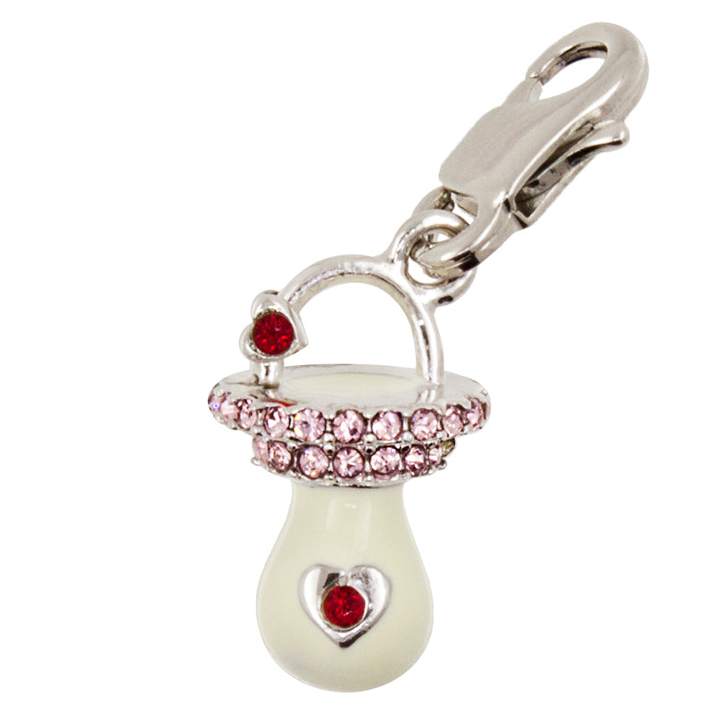 PACIFIER CHARM(WHITE) image 0