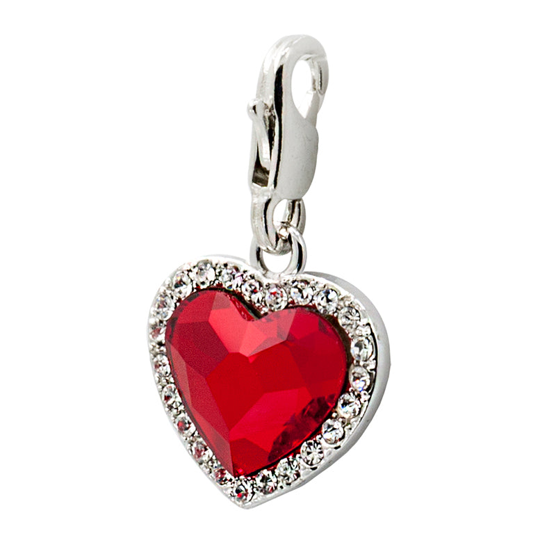 RED HEART CHARM image 1