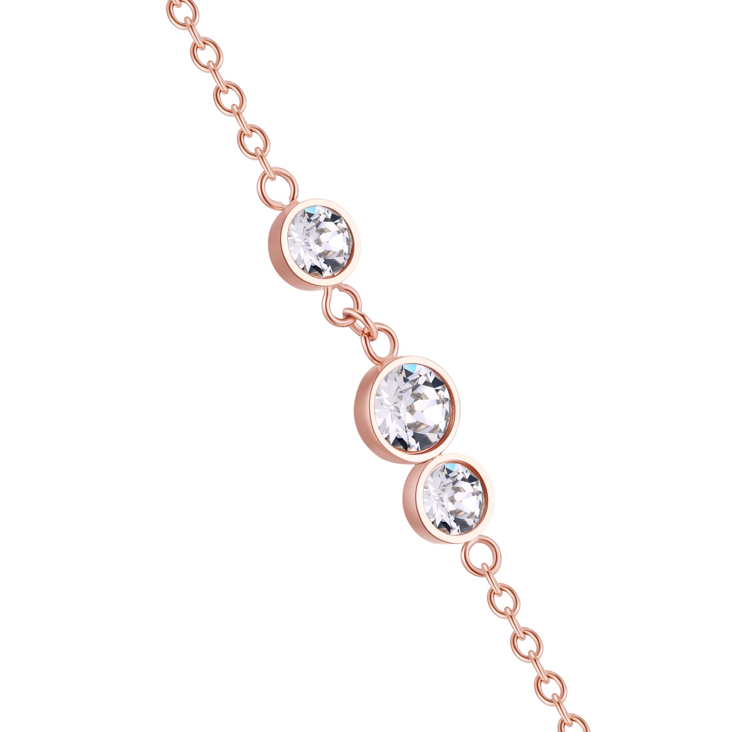 WHEEL NECKLACE(S)ROSEGOLD image 3