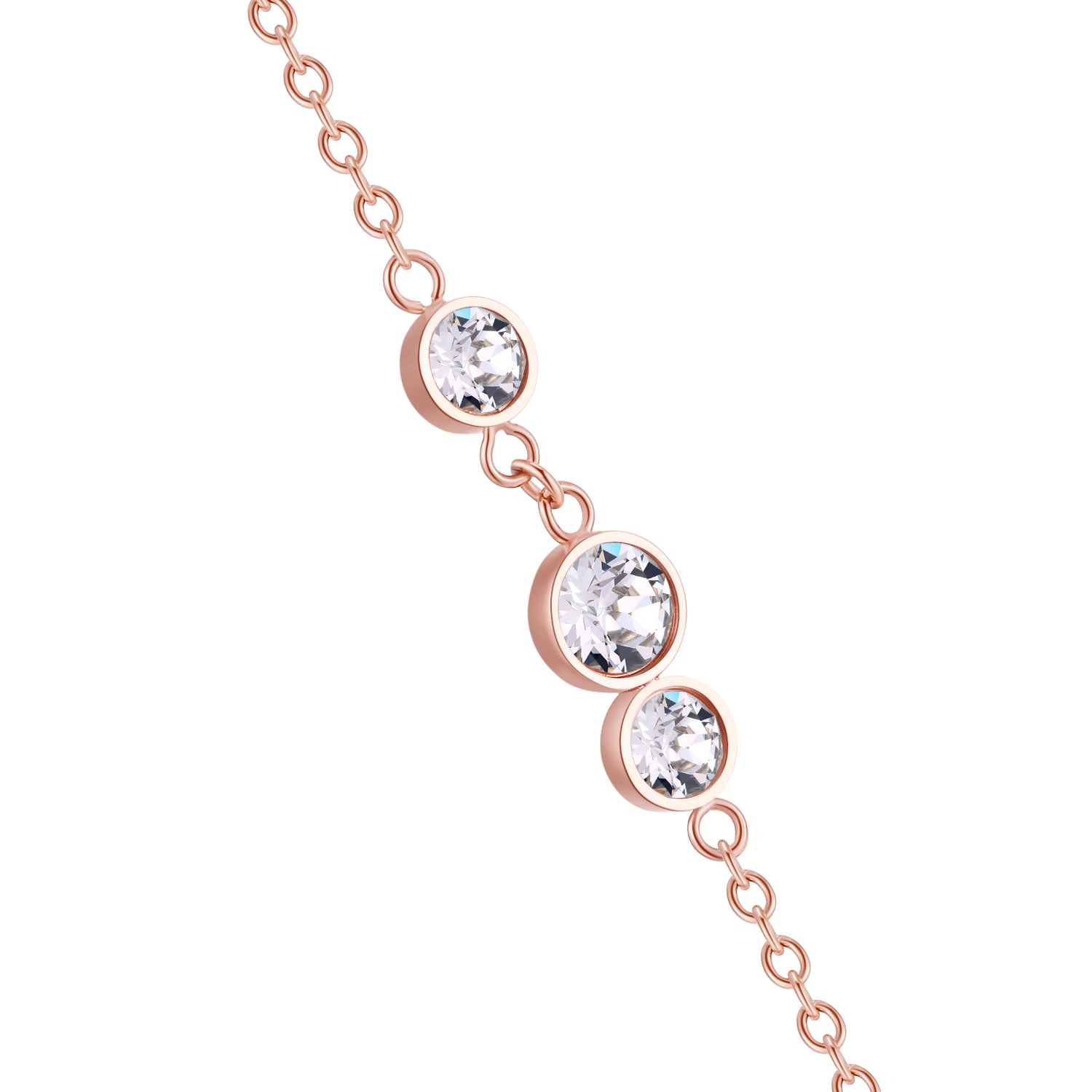 WHEEL NECKLACE(S)ROSEGOLD image 3