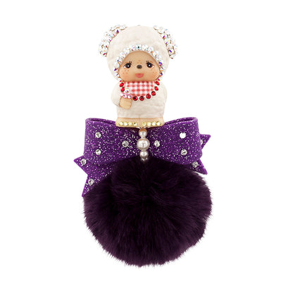 毛球車用香水夾(大羊) image 2