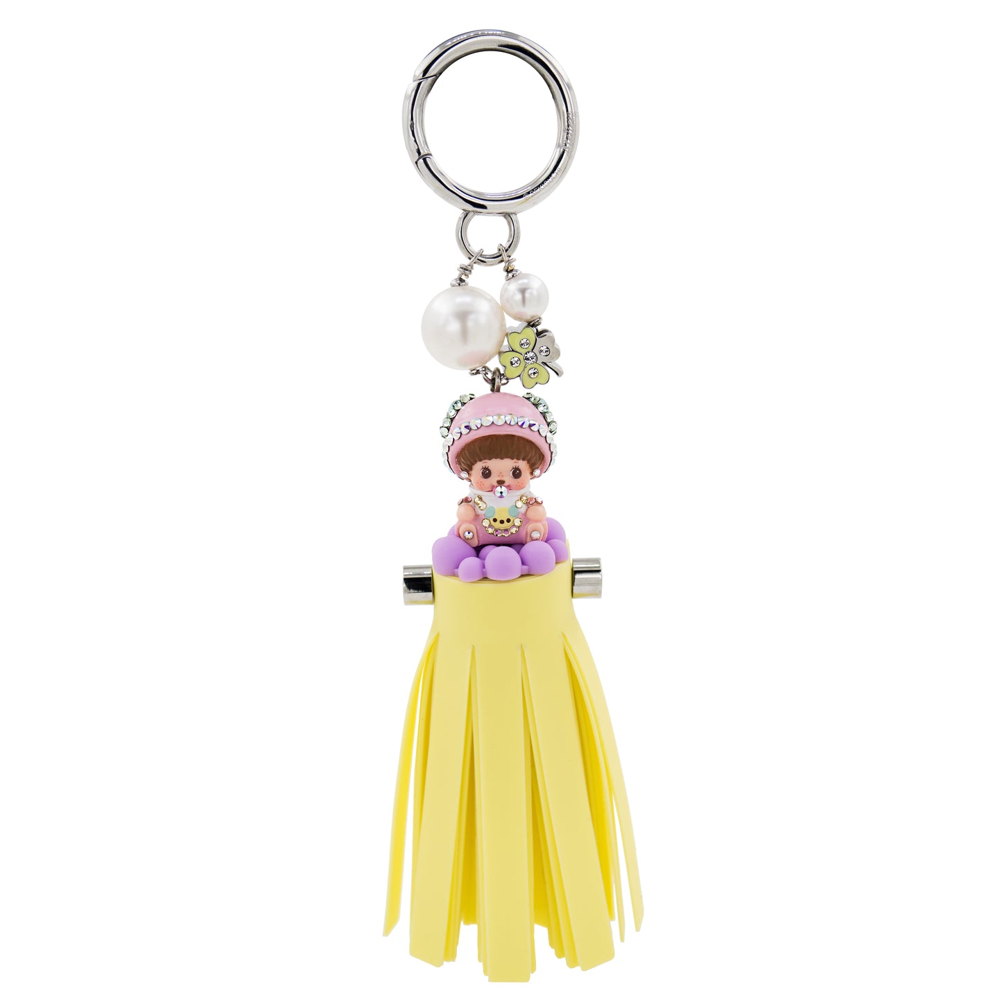 CLOVER TASSEL BAGCHARM(YELLOW) image 0