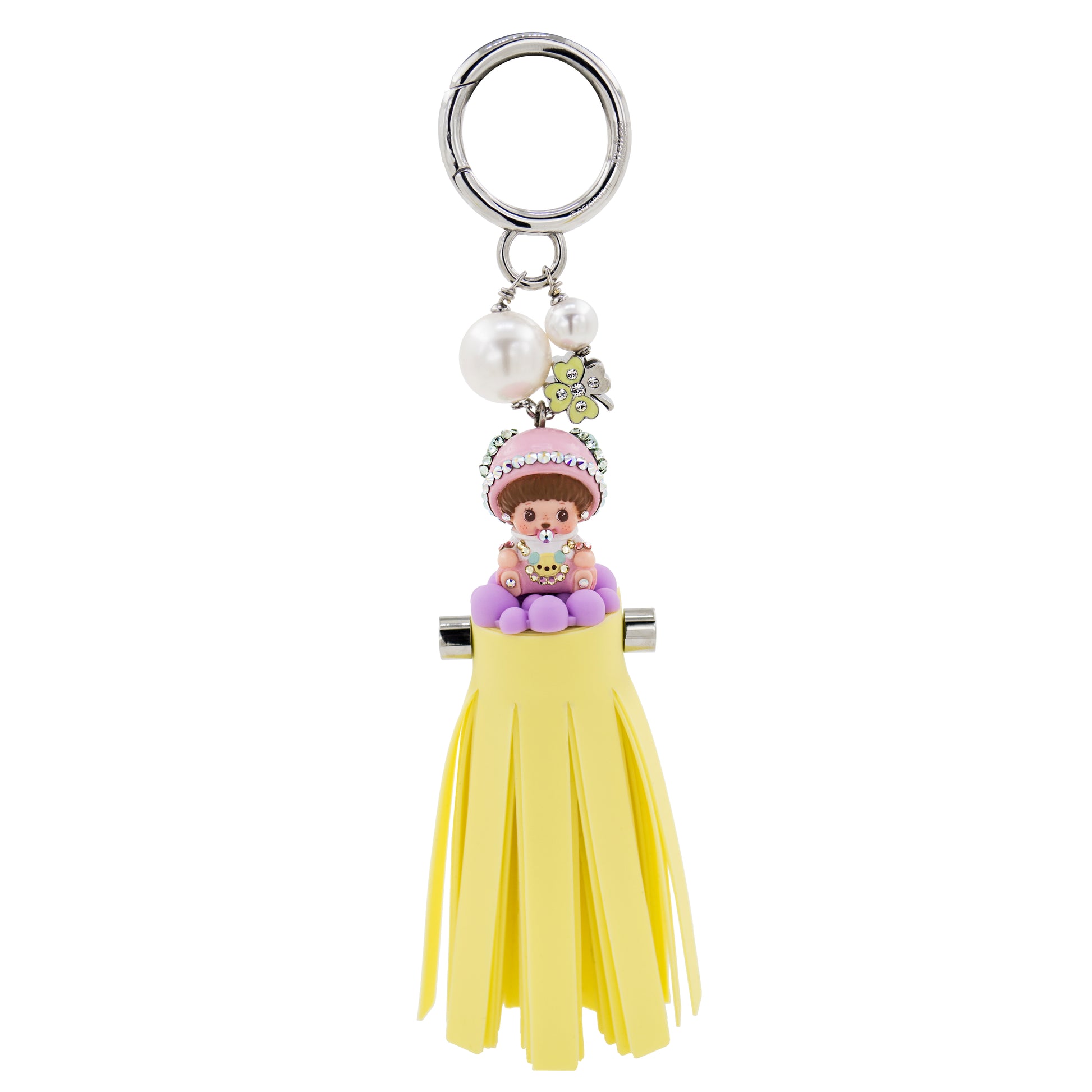 CLOVER TASSEL BAGCHARM(YELLOW) image 0