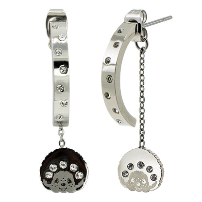 THE SMILE EARRINGS(SILVER) image 0