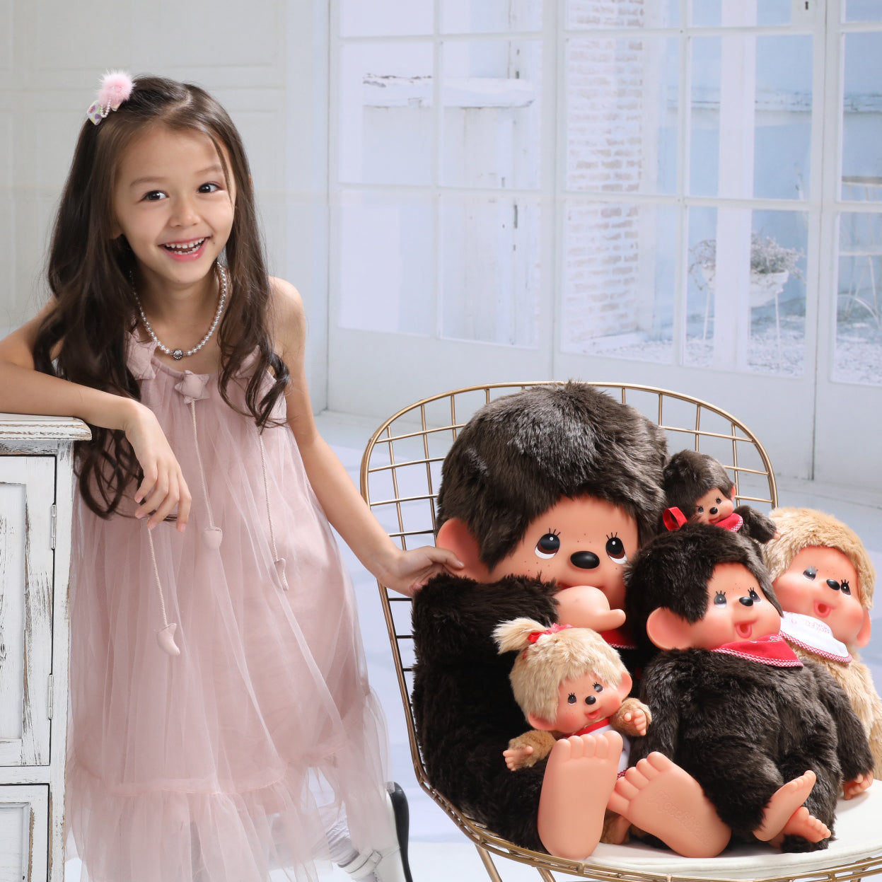 POMPOM HAIRCLIP(PINK) image 1