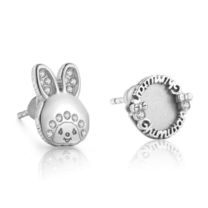 CHIMUTAN LETTERING EARRINGS(SILVER) image 2