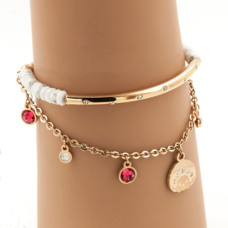 THE SMILE BRACELET(ROSEGOLD) image 3
