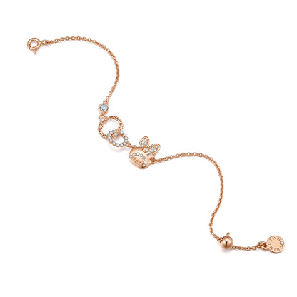 CHIMUTAN LETTERING BRACELET(ROSEGOLD) image 5