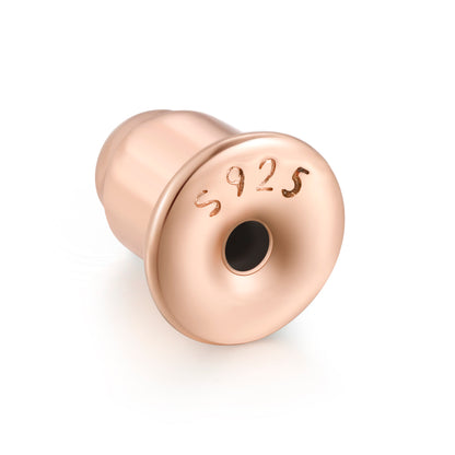 CHIMUTAN LETTERING EARRINGS(ROSEGOLD) image 4