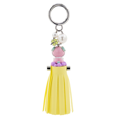 CLOVER TASSEL BAGCHARM(YELLOW) image 3
